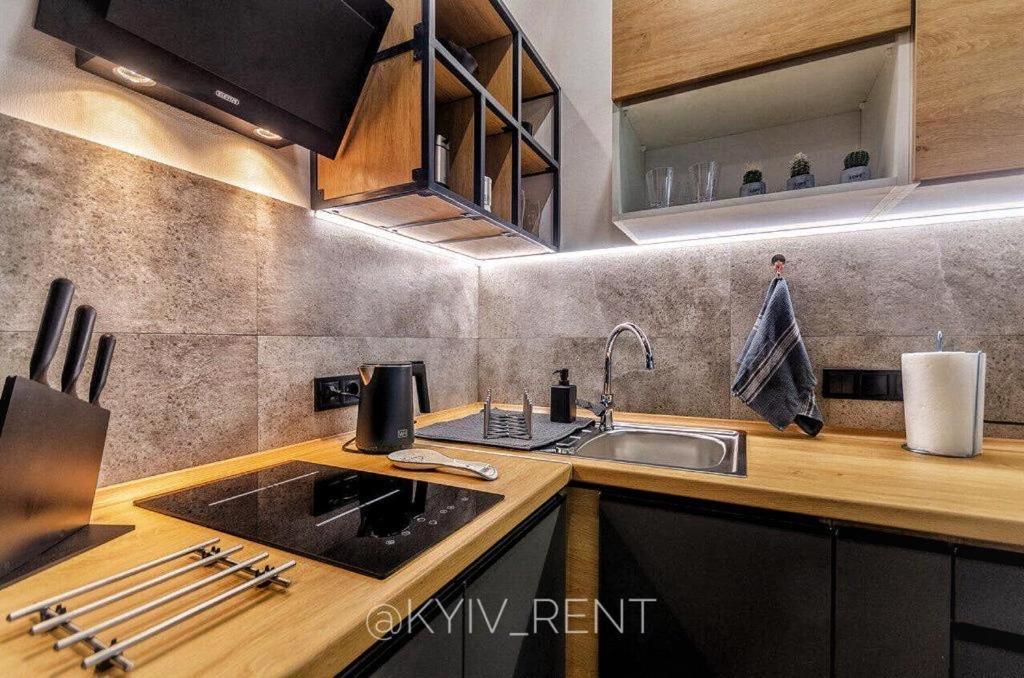 Modern Vip Smart. Appartement Kiev Buitenkant foto