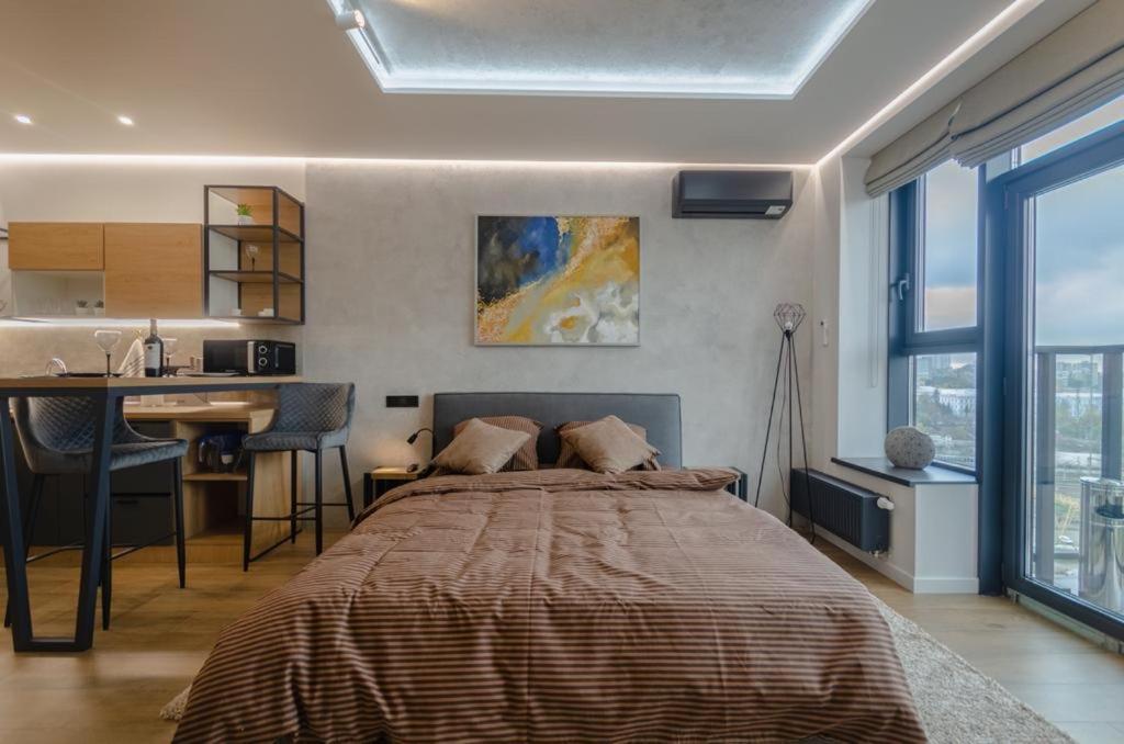 Modern Vip Smart. Appartement Kiev Buitenkant foto