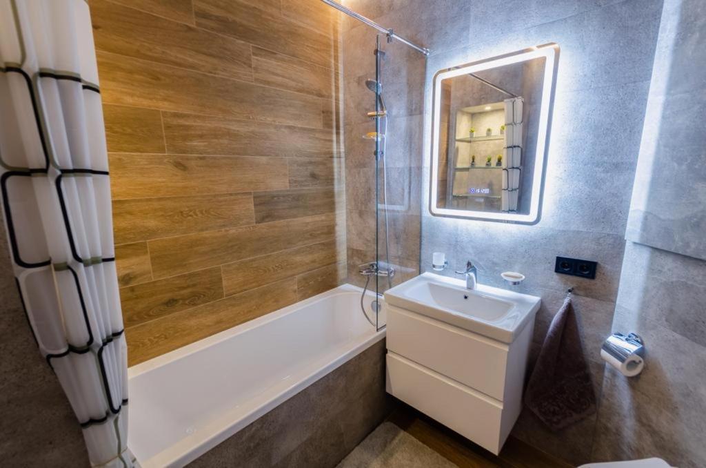 Modern Vip Smart. Appartement Kiev Buitenkant foto